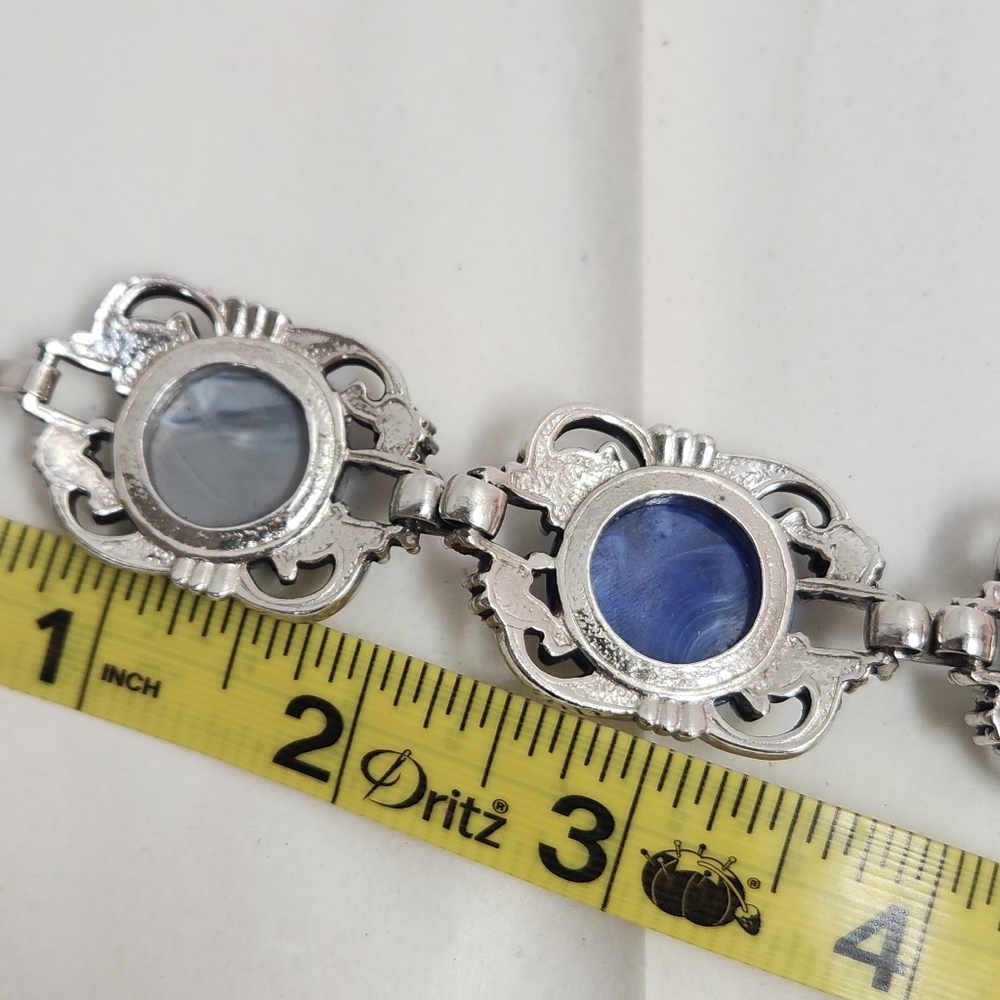 Vintage Retro CHUNKY silver Bracelet 😍 - Picture 6 of 7